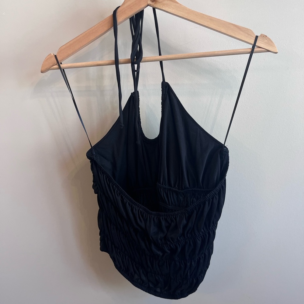 NWT Ruched Halter Tank - Picture 4 of 7